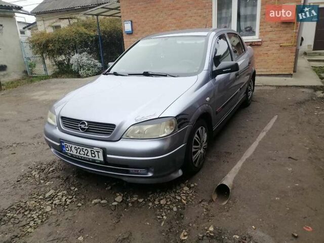 Серый Опель Астра, объемом двигателя 1.6 л и пробегом 202 тыс. км за 3300 $, фото 5 на Automoto.ua