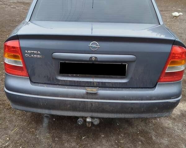 Серый Опель Астра, объемом двигателя 1.6 л и пробегом 180 тыс. км за 4200 $, фото 9 на Automoto.ua
