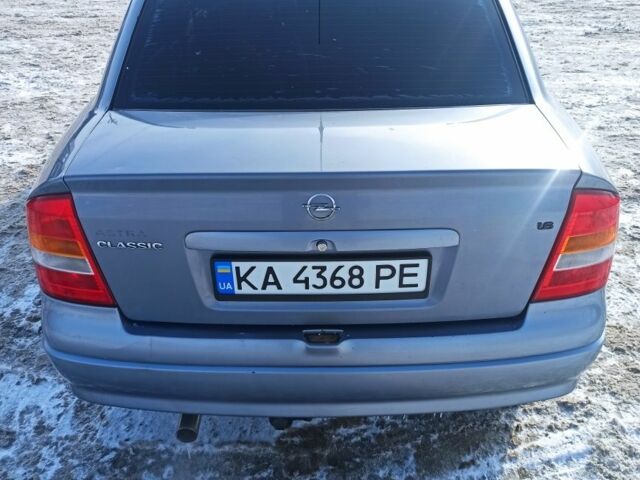 Сірий Опель Астра, об'ємом двигуна 1.6 л та пробігом 226 тис. км за 3800 $, фото 3 на Automoto.ua