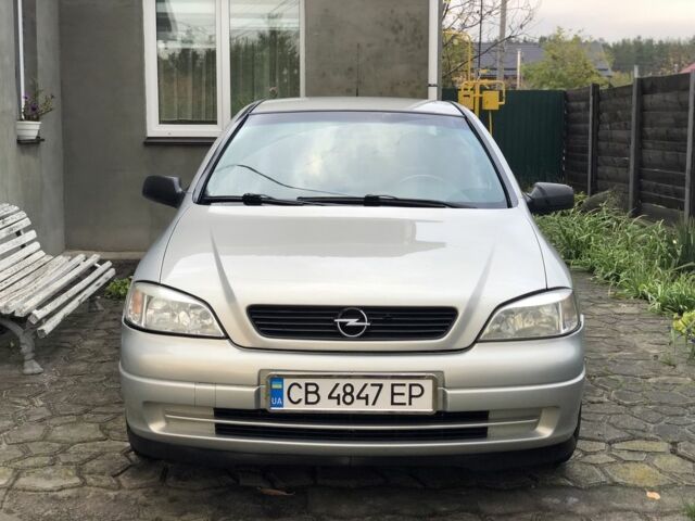 Серый Опель Астра, объемом двигателя 1.4 л и пробегом 207 тыс. км за 3500 $, фото 1 на Automoto.ua