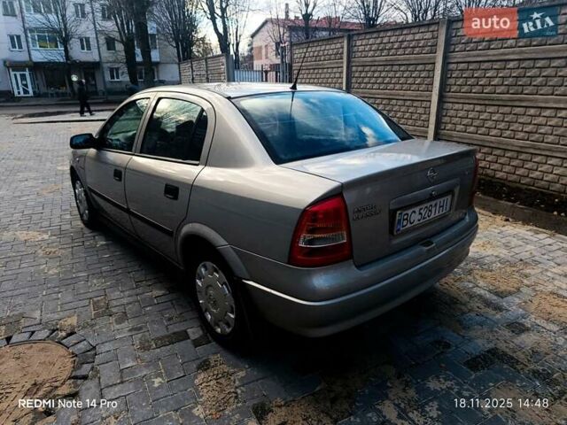 Сірий Опель Астра, об'ємом двигуна 1.4 л та пробігом 216 тис. км за 2450 $, фото 4 на Automoto.ua