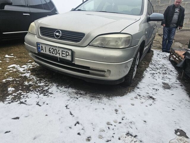 Серый Опель Астра, объемом двигателя 1.6 л и пробегом 60 тыс. км за 3300 $, фото 3 на Automoto.ua