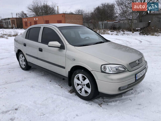 Сірий Опель Астра, об'ємом двигуна 1.6 л та пробігом 176 тис. км за 3499 $, фото 13 на Automoto.ua