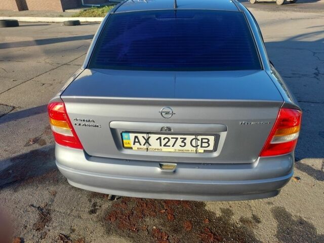 Сірий Опель Астра, об'ємом двигуна 1.6 л та пробігом 153 тис. км за 4450 $, фото 1 на Automoto.ua