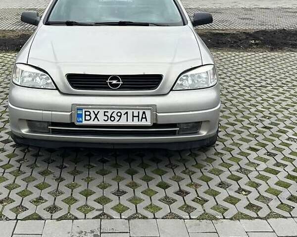 Серый Опель Астра, объемом двигателя 1.6 л и пробегом 179 тыс. км за 4000 $, фото 15 на Automoto.ua