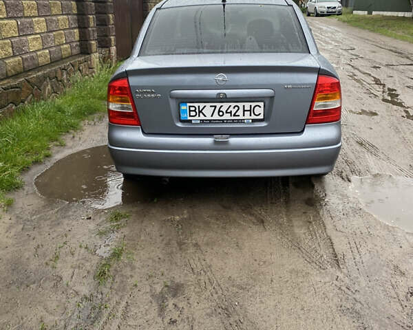 Серый Опель Астра, объемом двигателя 1.6 л и пробегом 152 тыс. км за 3200 $, фото 1 на Automoto.ua