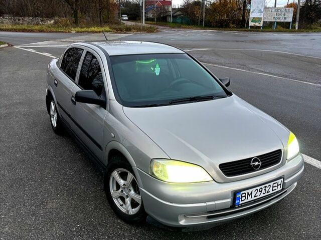 Серый Опель Астра, объемом двигателя 1.4 л и пробегом 201 тыс. км за 3450 $, фото 1 на Automoto.ua