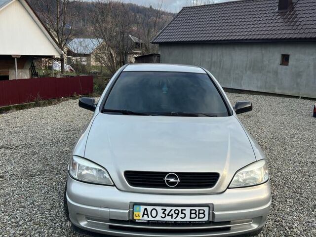 Серый Опель Астра, объемом двигателя 1.4 л и пробегом 158 тыс. км за 3250 $, фото 1 на Automoto.ua