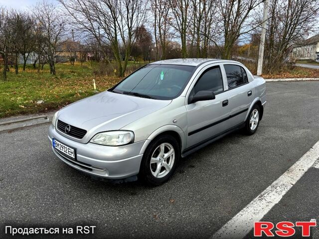 Серый Опель Астра, объемом двигателя 1.4 л и пробегом 201 тыс. км за 3450 $, фото 3 на Automoto.ua