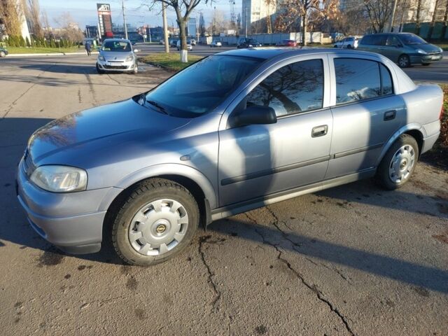 Сірий Опель Астра, об'ємом двигуна 1.6 л та пробігом 153 тис. км за 4450 $, фото 6 на Automoto.ua