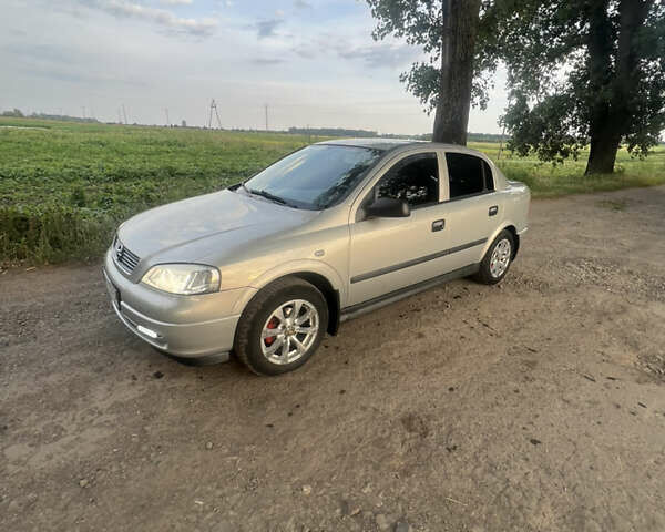 Сірий Опель Астра, об'ємом двигуна 1.6 л та пробігом 75 тис. км за 5000 $, фото 4 на Automoto.ua
