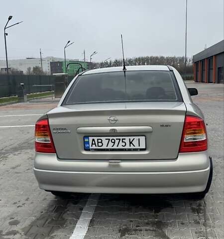 Серый Опель Астра, объемом двигателя 1.6 л и пробегом 47 тыс. км за 5900 $, фото 3 на Automoto.ua