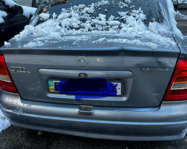 Сірий Опель Астра, об'ємом двигуна 1.4 л та пробігом 236 тис. км за 3500 $, фото 11 на Automoto.ua