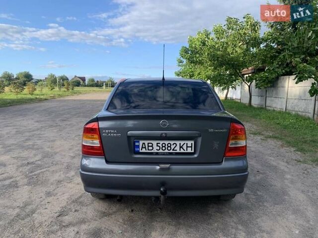 Серый Опель Астра, объемом двигателя 1.6 л и пробегом 192 тыс. км за 4800 $, фото 10 на Automoto.ua