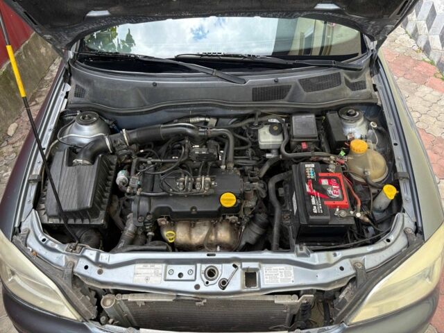 Серый Опель Астра, объемом двигателя 1.4 л и пробегом 201 тыс. км за 3600 $, фото 6 на Automoto.ua