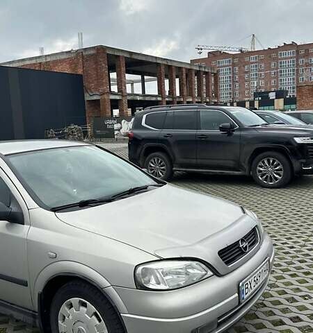 Серый Опель Астра, объемом двигателя 1.6 л и пробегом 179 тыс. км за 4000 $, фото 3 на Automoto.ua