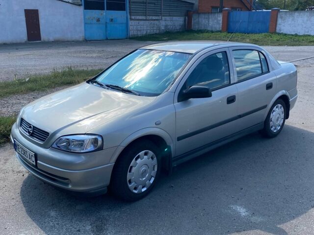 Серый Опель Астра, объемом двигателя 1.4 л и пробегом 100 тыс. км за 4700 $, фото 14 на Automoto.ua