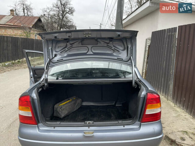 Сірий Опель Астра, об'ємом двигуна 1.6 л та пробігом 100 тис. км за 3400 $, фото 11 на Automoto.ua