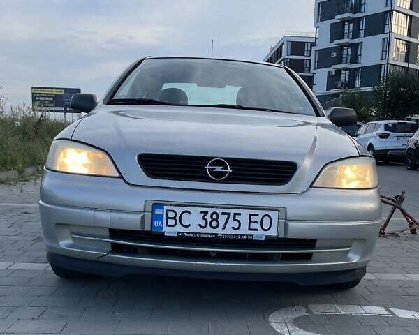Сірий Опель Астра, об'ємом двигуна 1.6 л та пробігом 217 тис. км за 3500 $, фото 2 на Automoto.ua
