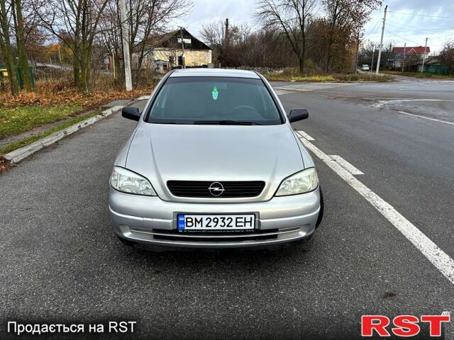 Серый Опель Астра, объемом двигателя 1.4 л и пробегом 201 тыс. км за 3450 $, фото 2 на Automoto.ua