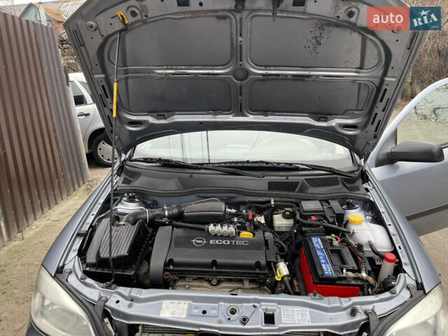 Сірий Опель Астра, об'ємом двигуна 1.6 л та пробігом 100 тис. км за 3400 $, фото 10 на Automoto.ua