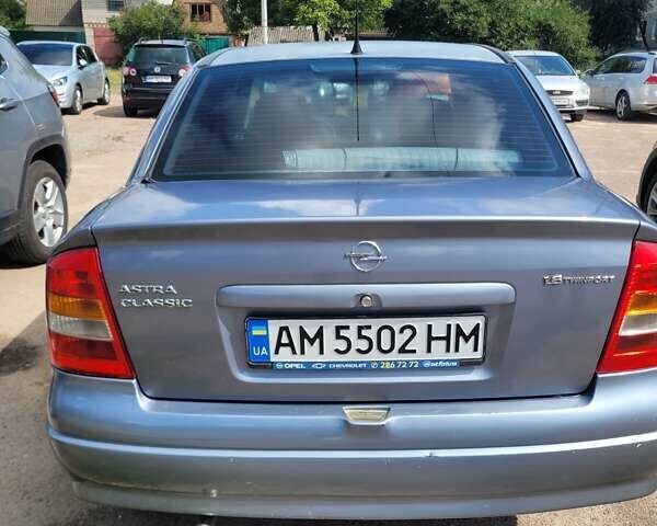 Сірий Опель Астра, об'ємом двигуна 1.6 л та пробігом 313 тис. км за 3600 $, фото 6 на Automoto.ua