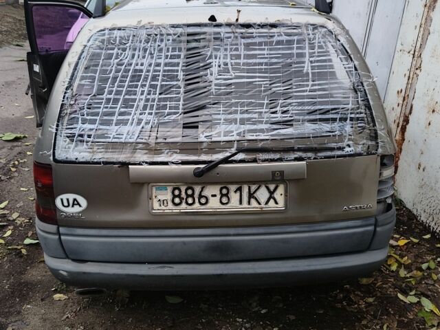 Серый Опель Астра, объемом двигателя 2 л и пробегом 3 тыс. км за 800 $, фото 2 на Automoto.ua
