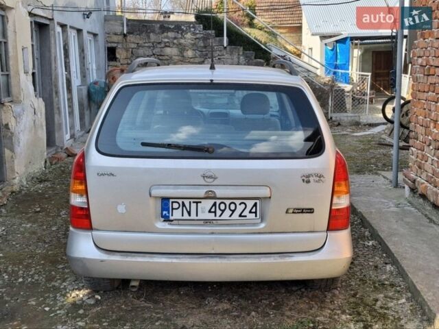 Серый Опель Астра, объемом двигателя 1.6 л и пробегом 456 тыс. км за 1300 $, фото 3 на Automoto.ua