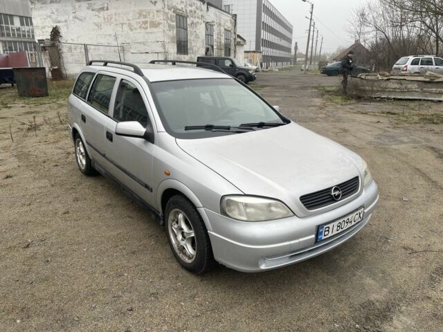 Серый Опель Астра, объемом двигателя 1.4 л и пробегом 250 тыс. км за 1900 $, фото 6 на Automoto.ua