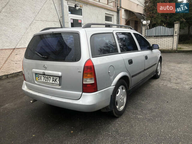 Серый Опель Астра, объемом двигателя 1.6 л и пробегом 323 тыс. км за 1700 $, фото 3 на Automoto.ua