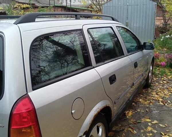 Серый Опель Астра, объемом двигателя 1.6 л и пробегом 330 тыс. км за 2500 $, фото 13 на Automoto.ua