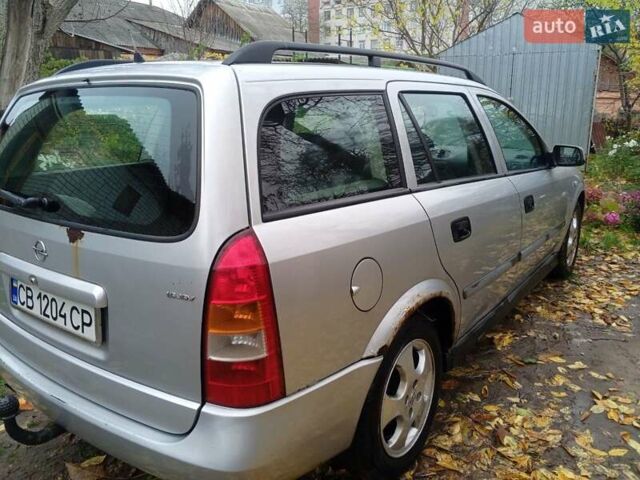 Серый Опель Астра, объемом двигателя 1.6 л и пробегом 330 тыс. км за 2500 $, фото 16 на Automoto.ua