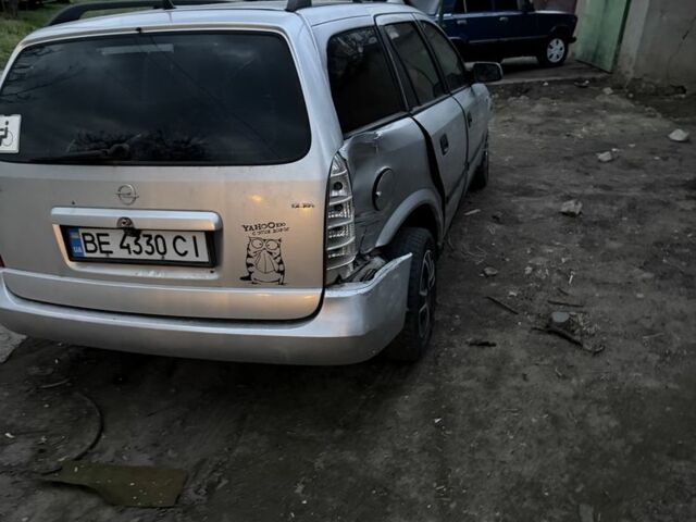 Серый Опель Астра, объемом двигателя 0 л и пробегом 214 тыс. км за 850 $, фото 4 на Automoto.ua