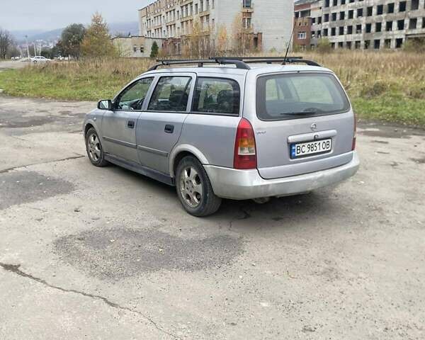 Серый Опель Астра, объемом двигателя 1.8 л и пробегом 485 тыс. км за 1600 $, фото 3 на Automoto.ua