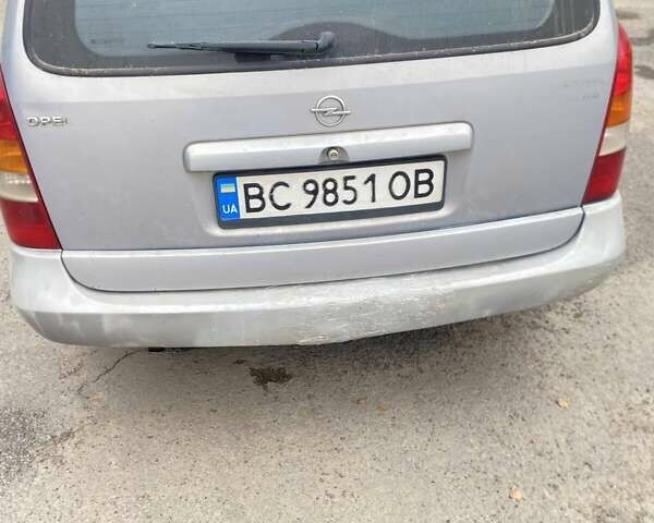 Серый Опель Астра, объемом двигателя 1.8 л и пробегом 485 тыс. км за 1600 $, фото 5 на Automoto.ua