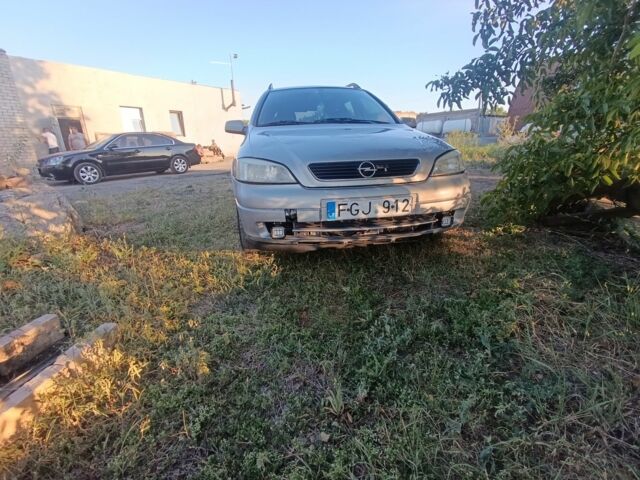 Сірий Опель Астра, об'ємом двигуна 2 л та пробігом 300 тис. км за 850 $, фото 1 на Automoto.ua