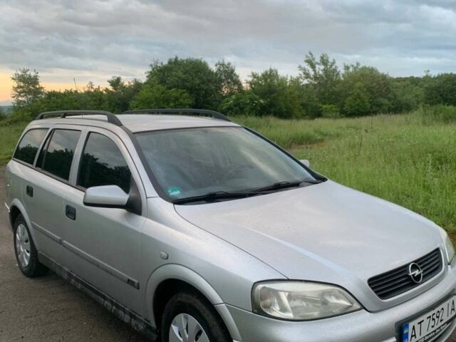 Сірий Опель Астра, об'ємом двигуна 1.6 л та пробігом 308 тис. км за 3200 $, фото 1 на Automoto.ua
