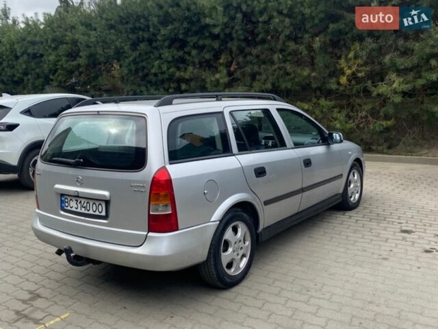 Серый Опель Астра, объемом двигателя 2 л и пробегом 260 тыс. км за 3100 $, фото 2 на Automoto.ua