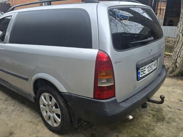 Серый Опель Астра, объемом двигателя 1.7 л и пробегом 324 тыс. км за 3500 $, фото 2 на Automoto.ua