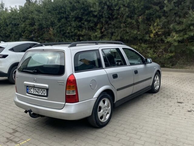 Сірий Опель Астра, об'ємом двигуна 2 л та пробігом 260 тис. км за 3100 $, фото 5 на Automoto.ua