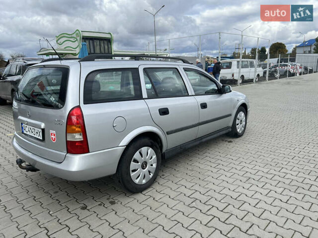 Серый Опель Астра, объемом двигателя 2 л и пробегом 400 тыс. км за 3250 $, фото 3 на Automoto.ua