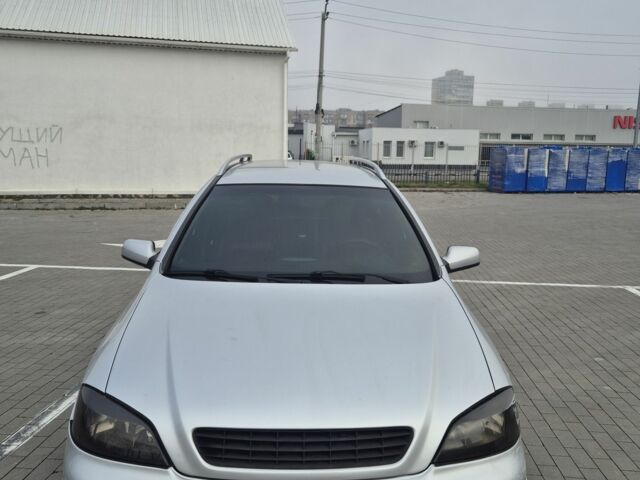 Серый Опель Астра, объемом двигателя 1.4 л и пробегом 349 тыс. км за 3300 $, фото 9 на Automoto.ua