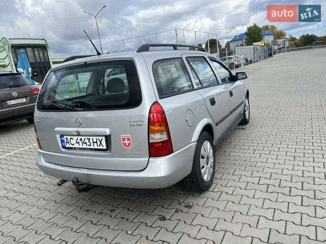 Серый Опель Астра, объемом двигателя 2 л и пробегом 400 тыс. км за 3250 $, фото 5 на Automoto.ua