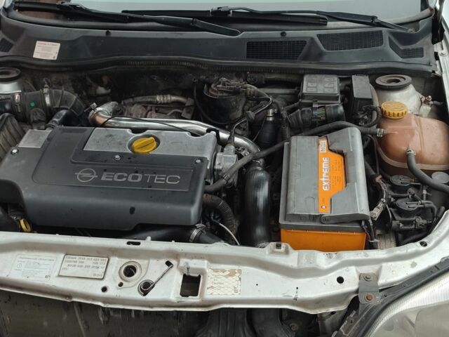 Серый Опель Астра, объемом двигателя 2 л и пробегом 400 тыс. км за 1312 $, фото 6 на Automoto.ua