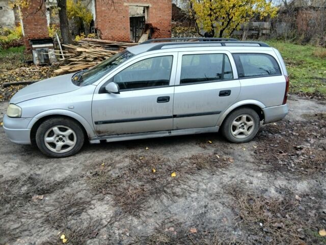 Опель Астра 2001 в Славянске на Automoto.ua Серый Опель Астра, объемом двигателя 1.7 л и пробегом 235 тыс. км за 1700 $, фото 2 на Automoto.ua