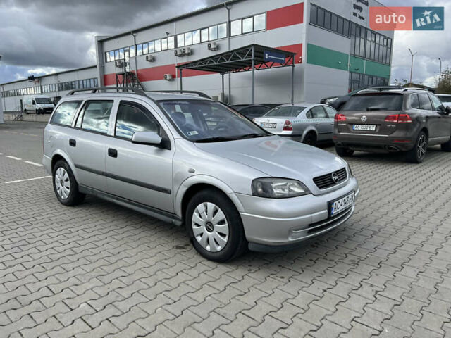 Серый Опель Астра, объемом двигателя 2 л и пробегом 400 тыс. км за 3250 $, фото 1 на Automoto.ua