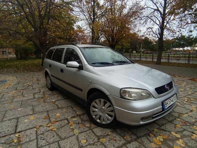 Серый Опель Астра, объемом двигателя 2 л и пробегом 400 тыс. км за 2800 $, фото 1 на Automoto.ua