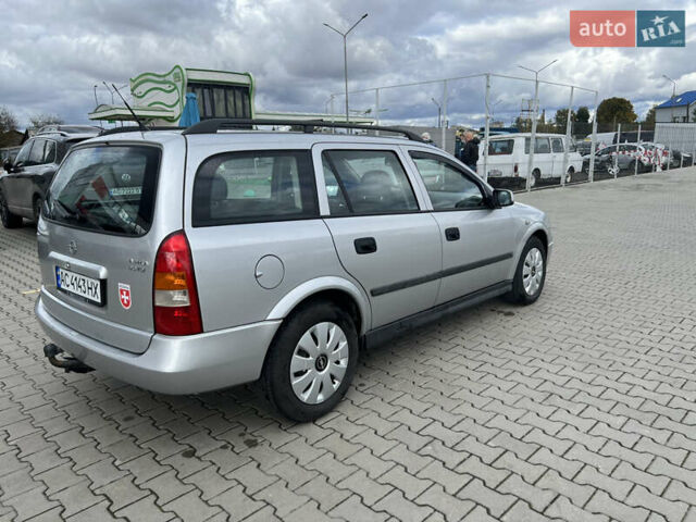 Серый Опель Астра, объемом двигателя 2 л и пробегом 400 тыс. км за 3250 $, фото 4 на Automoto.ua