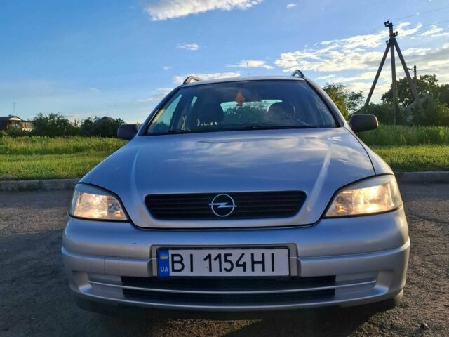 Сірий Опель Астра, об'ємом двигуна 2 л та пробігом 238 тис. км за 3100 $, фото 2 на Automoto.ua