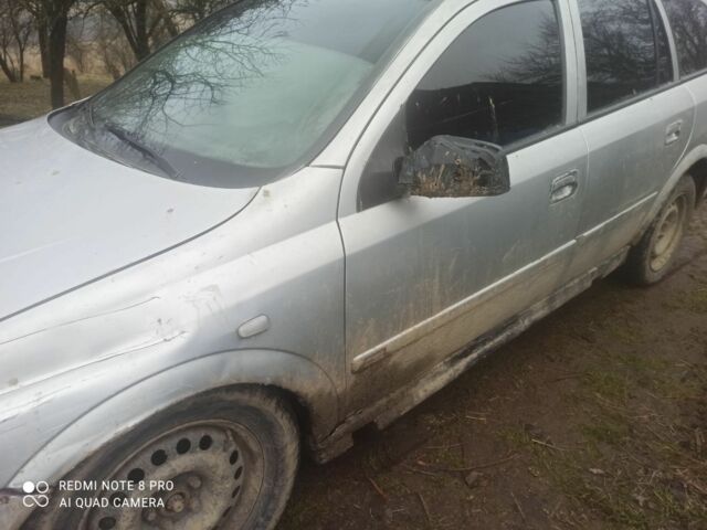 Сірий Опель Астра, об'ємом двигуна 2 л та пробігом 220 тис. км за 500 $, фото 2 на Automoto.ua